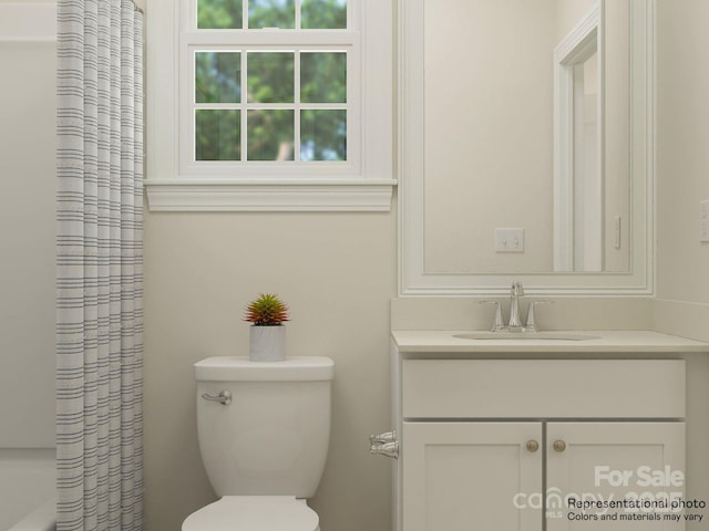 1512 Croydon St, Indian Land, SC 29707 - bathroom with vanity and toilet