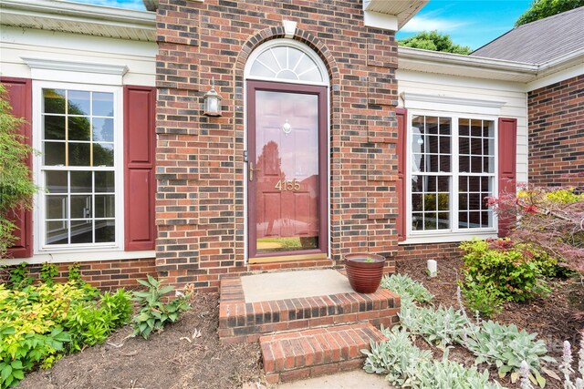 4155 Guilford Ct NW, Concord, NC 28027 - property entrance with brick siding