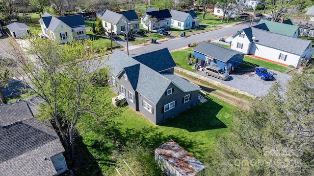 drone / aerial view featuring a residential view