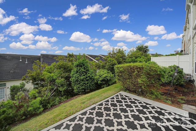 314 Wave Crest Dr, Tega Cay, SC 29708 - view of patio / terrace featuring fence