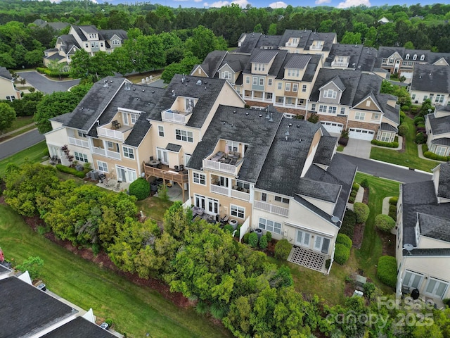 314 Wave Crest Dr, Tega Cay, SC 29708 - bird's eye view with a residential view