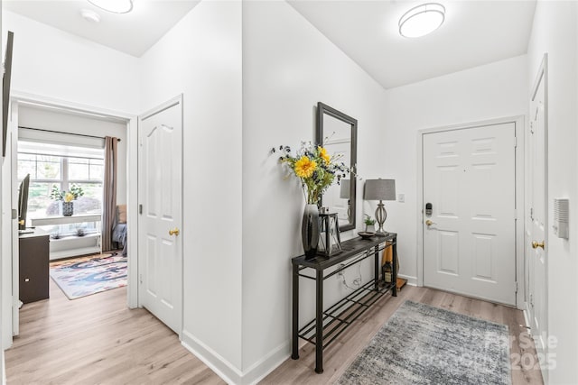 12357 Copper Mountain Blvd, Charlotte, NC 28277 - foyer featuring light wood-style flooring