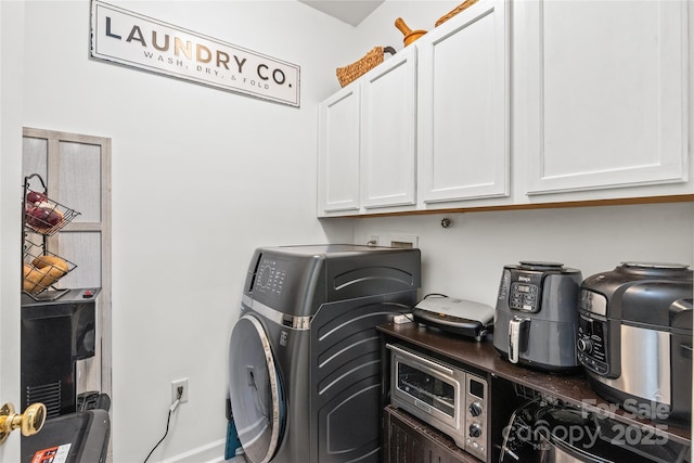 12357 Copper Mountain Blvd, Charlotte, NC 28277 - laundry room featuring cabinet space and washer / clothes dryer