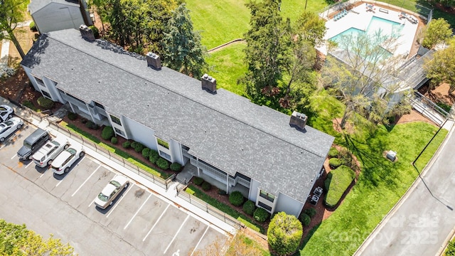 drone / aerial view