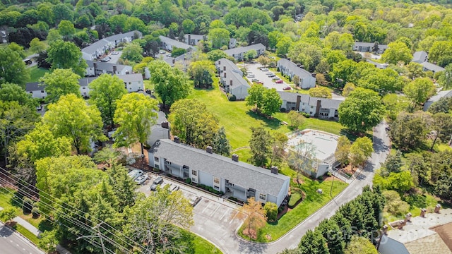 drone / aerial view