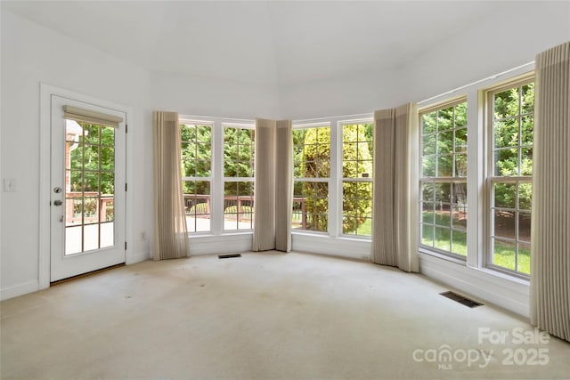 7302 Yellowhorn Trl, Waxhaw, NC 28173 - unfurnished sunroom with plenty of natural light