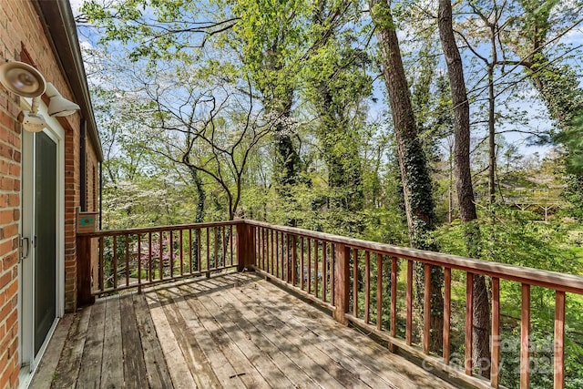 9 Canterbury Rd, Asheville, NC 28805 - view of deck