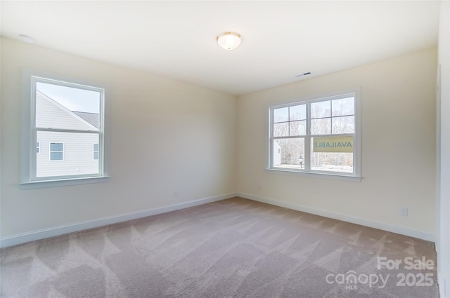 TBD Boomer Ct Unit 3, Statesville, NC 28677 - unfurnished room with light carpet, baseboards, and visible vents