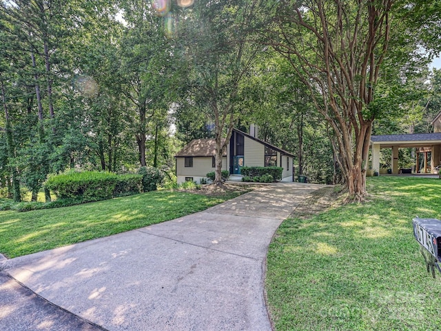 6745 Thermal Rd, Charlotte, NC 28211 - view of front of home featuring a front lawn