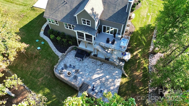 3915 Chevlot Hills Rd, Sherrills Ford, NC 28673 - aerial view of property and surrounding area