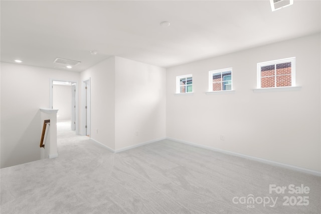 17413 Caddy Ct, Charlotte, NC 28278 - empty room with carpet flooring and recessed lighting