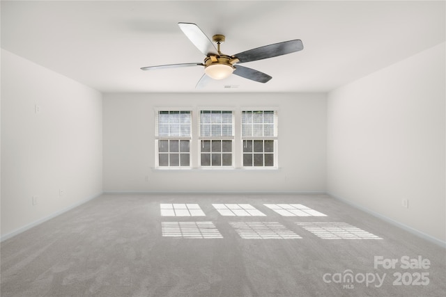 17413 Caddy Ct, Charlotte, NC 28278 - empty room with carpet and ceiling fan