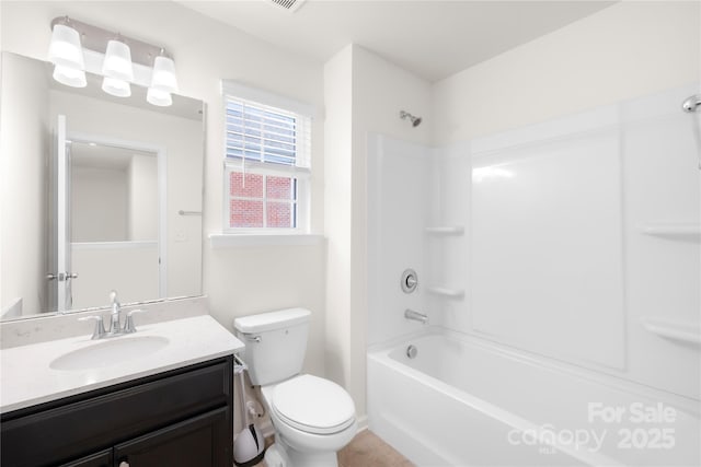 17413 Caddy Ct, Charlotte, NC 28278 - bathroom featuring vanity and bathtub / shower combination