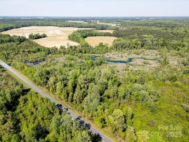 442 Summerhill Rd, Turkey, NC 28393 - bird's eye view with a forest view