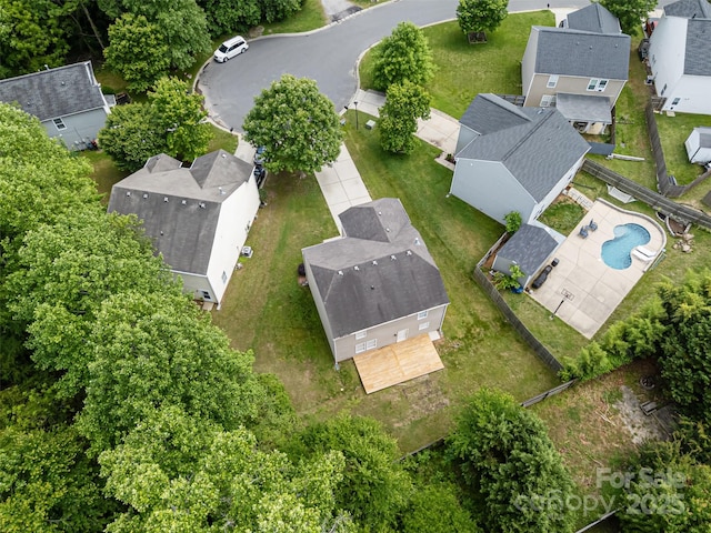 4219 Shasta Cir, Clover, SC 29710 - aerial view of residential area with a pool