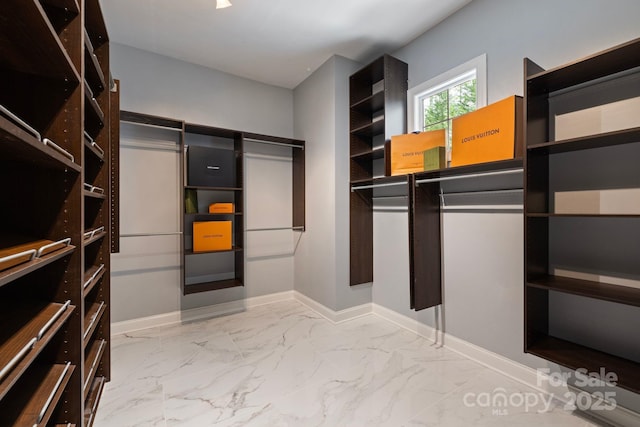 133 Crooked Branch Way, Troutman, NC 28166 - walk in closet with marble finish floor