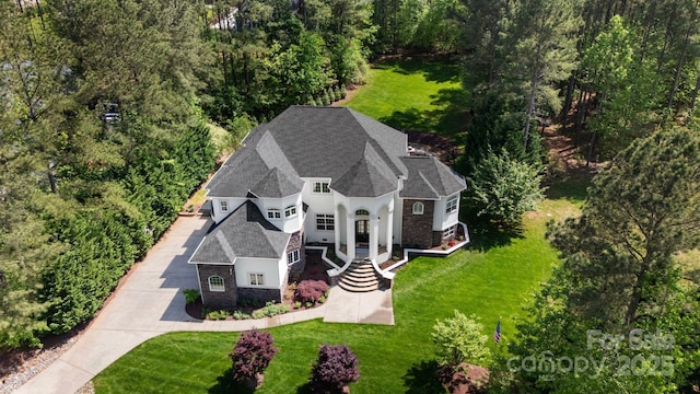 133 Crooked Branch Way, Troutman, NC 28166 - drone / aerial view