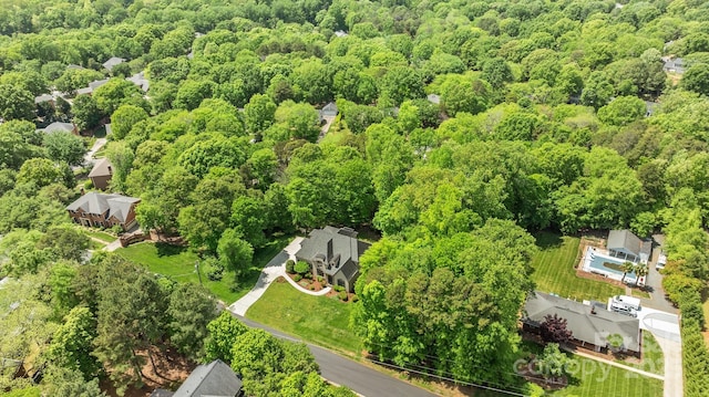 914 Elizabeth Ln, Matthews, NC 28105 - bird's eye view of a forest