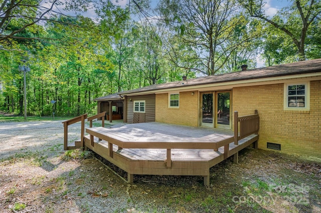2415 Hargette Rd, Monroe, NC 28112 - view of wooden deck