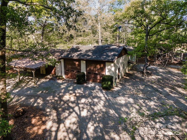 2415 Hargette Rd, Monroe, NC 28112 - view of front of house featuring a garage and driveway