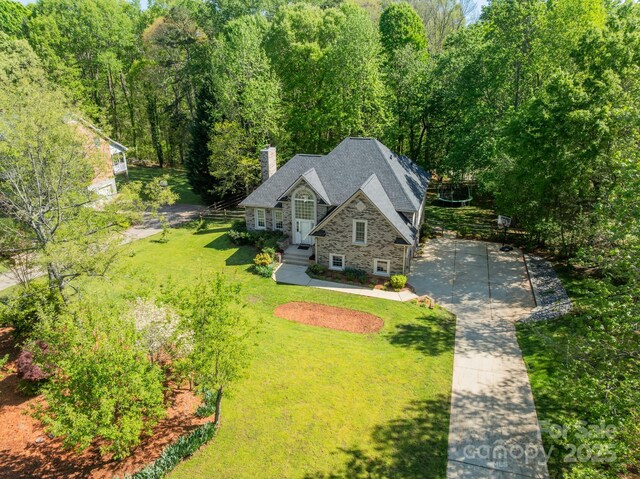 108 Tall Oak Dr, Mooresville, NC 28117 - aerial view featuring a view of trees