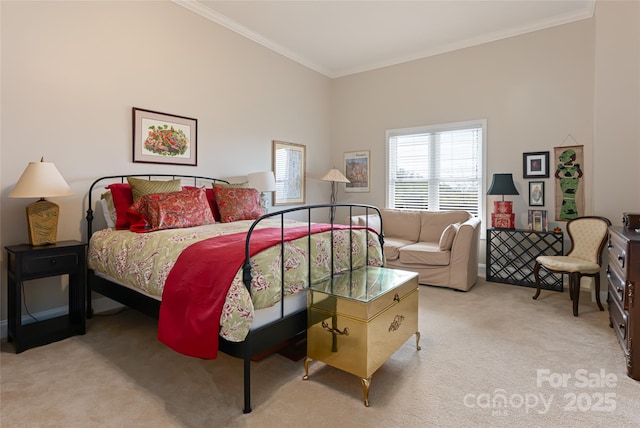 116 Dalya Rd, Swannanoa, NC 28778 - carpeted bedroom with crown molding
