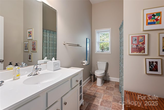116 Dalya Rd, Swannanoa, NC 28778 - full bath featuring stone finish floors and vanity