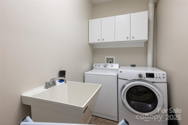 116 Dalya Rd, Swannanoa, NC 28778 - laundry room with washing machine and clothes dryer and cabinet space