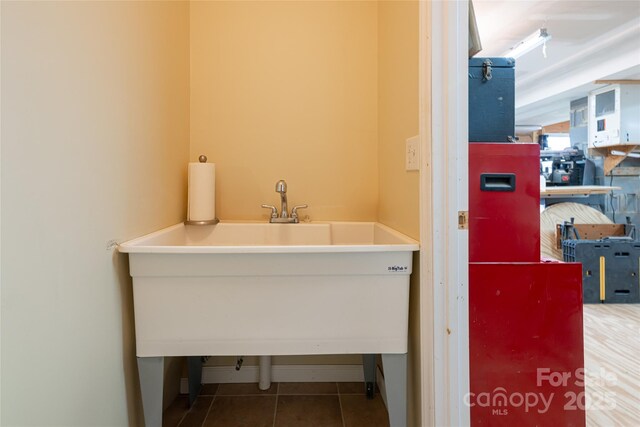 116 Dalya Rd, Swannanoa, NC 28778 - bathroom with tile patterned floors