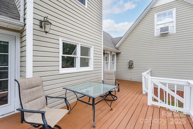 view of deck