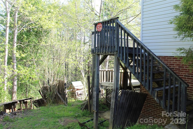 5164 Ralph Winchester Rd, Lenoir, NC 28645 - exterior space featuring stairway