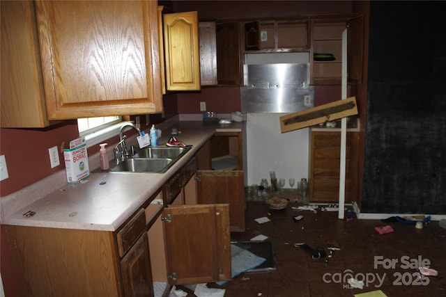 5164 Ralph Winchester Rd, Lenoir, NC 28645 - kitchen featuring tile patterned flooring and a sink