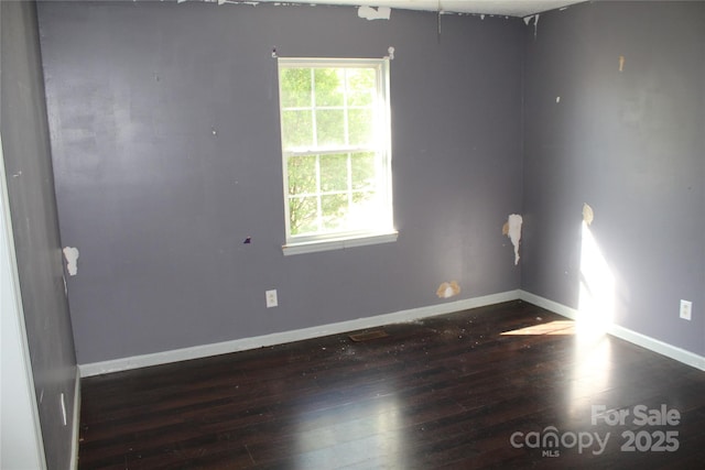 5164 Ralph Winchester Rd, Lenoir, NC 28645 - unfurnished room with hardwood / wood-style floors and baseboards