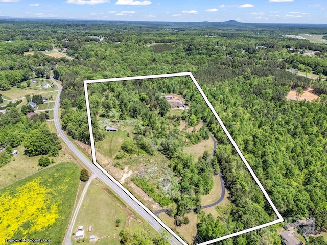 575 Hill Rd, Lincolnton, NC 28092 - bird's eye view with a forest view