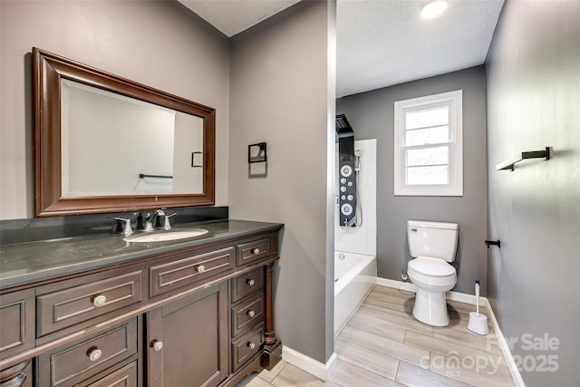 107 Maurice St, Monroe, NC 28112 - full bath featuring toilet, vanity, and baseboards
