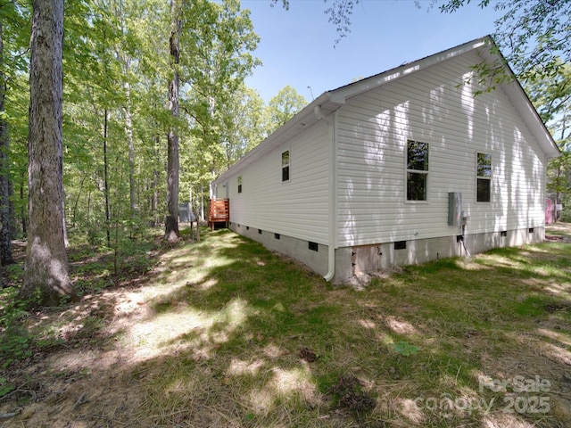 1241 Pitts Rd, Chester, SC 29706 - view of home's exterior with crawl space