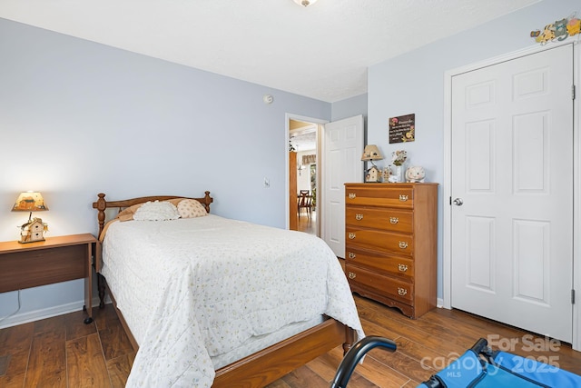 54 Golddigger Dr, Candler, NC 28715 - bedroom featuring wood finished floors