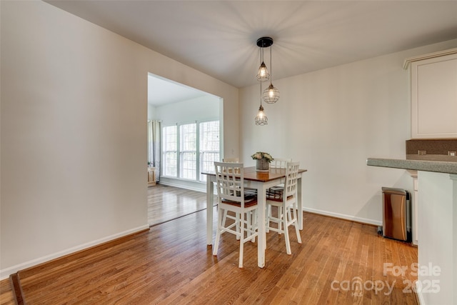 3040 Sunshower Hts, York, SC 29745 - dining space featuring light wood-type flooring and baseboards