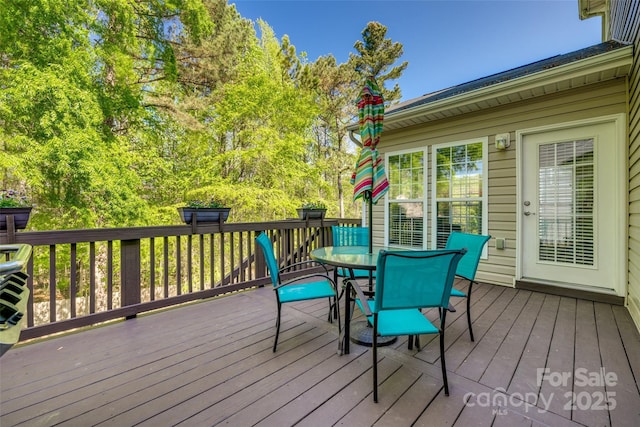 3040 Sunshower Hts, York, SC 29745 - deck featuring outdoor dining area