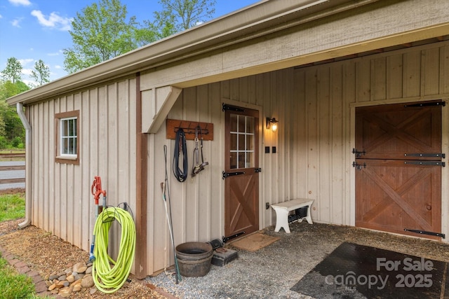 1091 Bill Collins Rd, Columbus, NC 28722 - entrance to property featuring board and batten siding