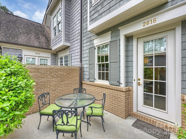 2616 Colton Dr, Charlotte, NC 28211 - view of patio featuring outdoor dining area