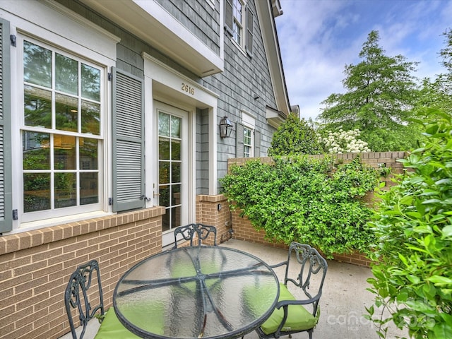 2616 Colton Dr, Charlotte, NC 28211 - view of patio / terrace with fence and outdoor dining area