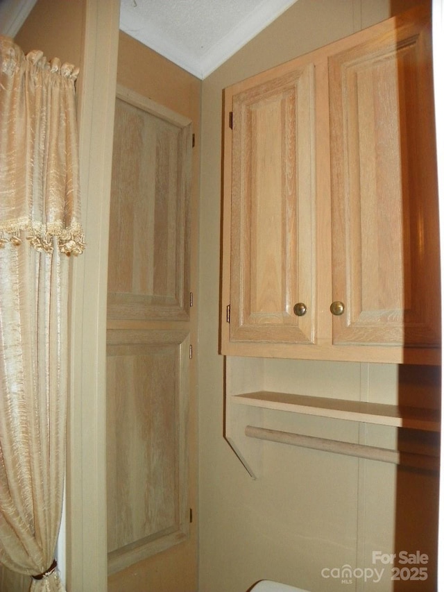 interior details featuring crown molding