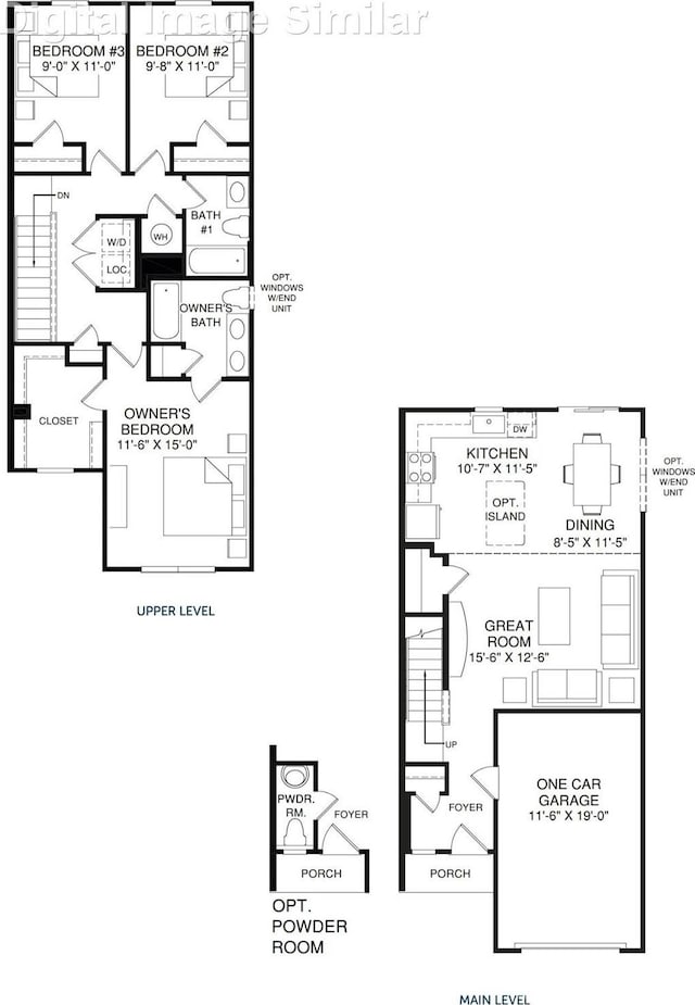 1521 39th Avenue Loop NE Unit 3, Hickory, NC 28601 - view of room layout