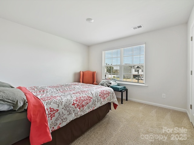 479 Daniel Dr, Lexington, NC 27295 - bedroom featuring baseboards, visible vents, and carpet floors