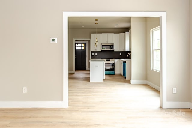 2350 14th Street Ct NE, Hickory, NC 28601 - kitchen with stainless steel appliances, healthy amount of natural light, and light wood-style flooring