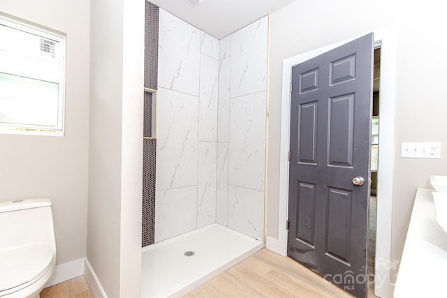 2350 14th Street Ct NE, Hickory, NC 28601 - full bathroom with walk in shower and wood finished floors