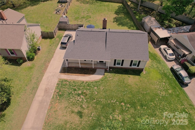 7428 Beaufort Cir, Charlotte, NC 28227 - aerial view