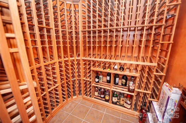 447 N Washington St, Rutherfordton, NC 28139 - wine cellar featuring tile patterned floors