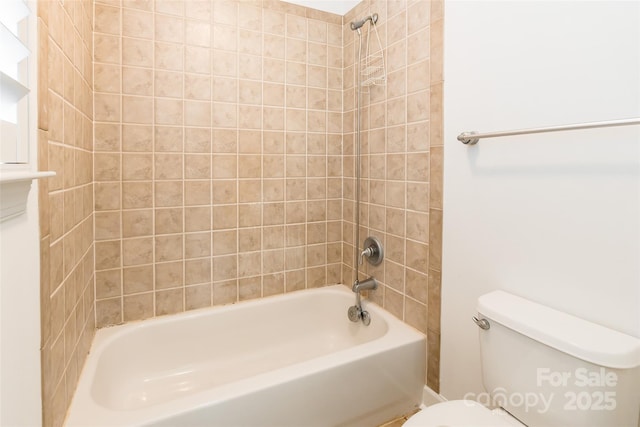 4333 Sawmill Trace Dr, Charlotte, NC 28213 - full bath featuring bathing tub / shower combination and toilet